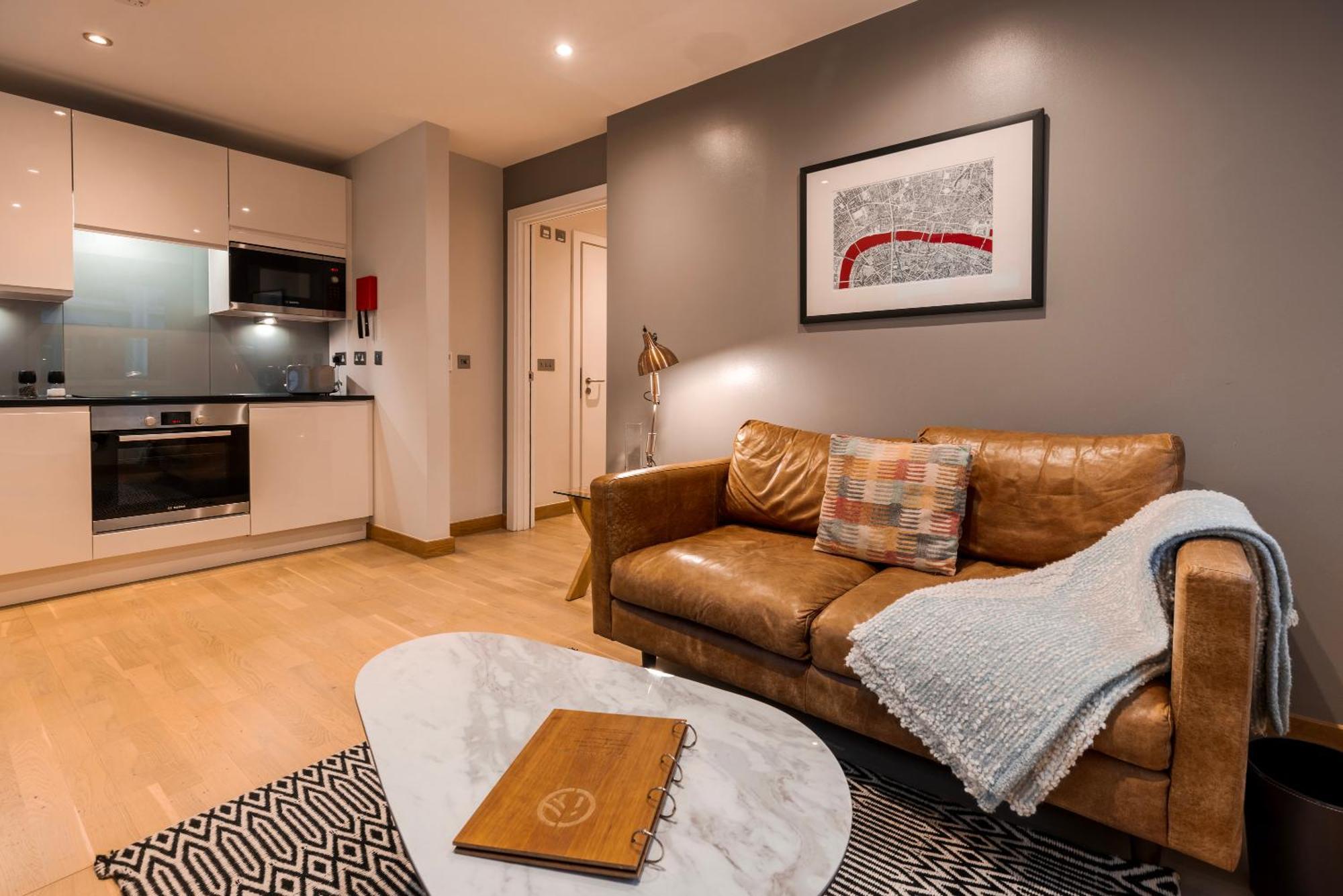 Barbican Serviced Apartments By Lovelystay Лондон Номер фото